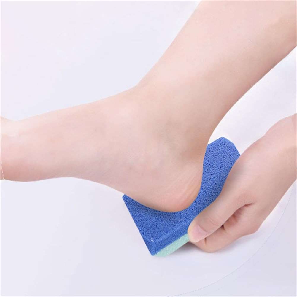 WELANGBN Foot Pumice Stone for Feet Hard Skin Callus Remover and Scrubber (Pack of 2) (Blue&Purple) - Image 4