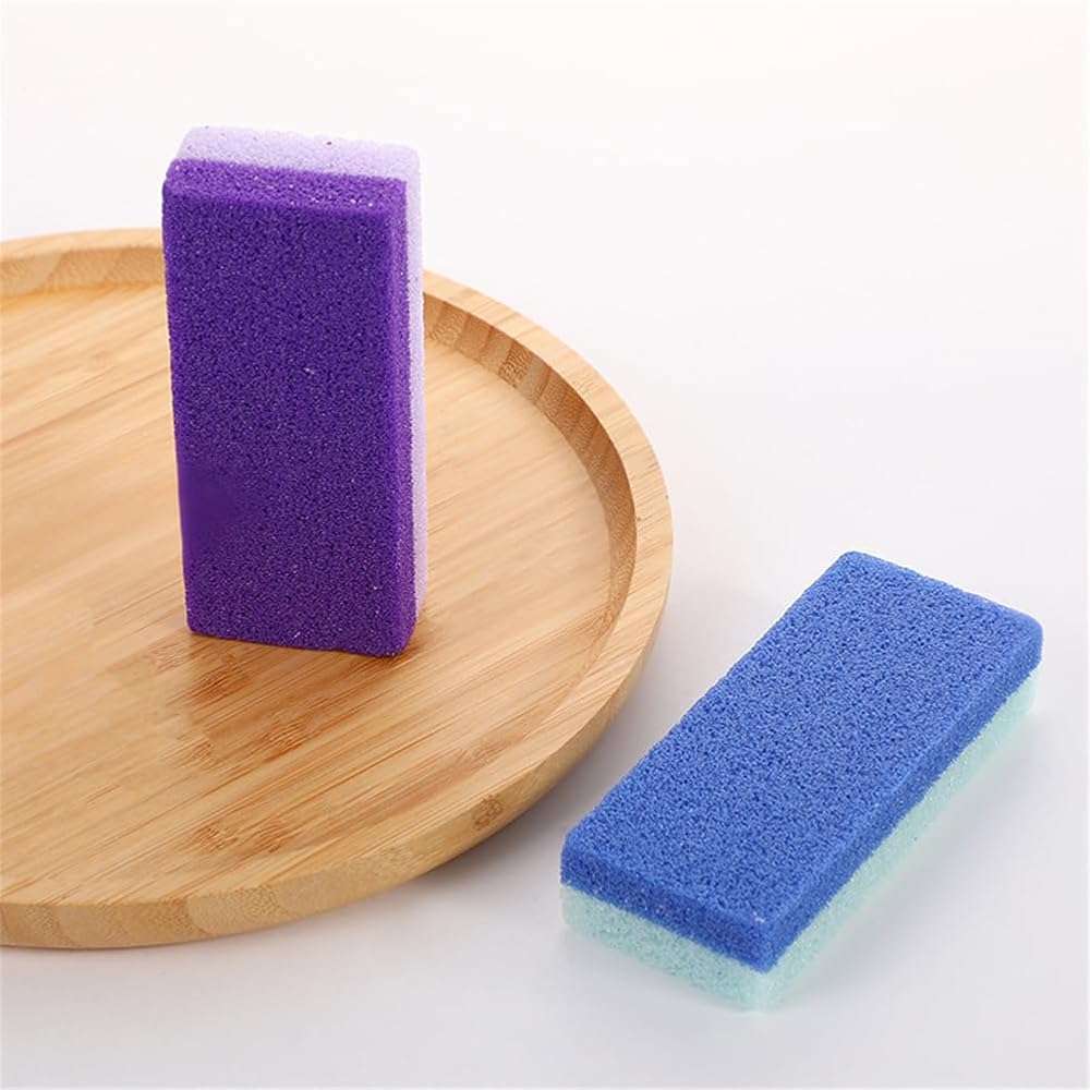 WELANGBN Foot Pumice Stone for Feet Hard Skin Callus Remover and Scrubber (Pack of 2) (Blue&Purple) - Image 5