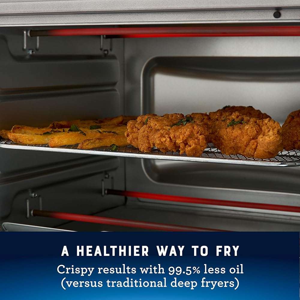 Oster 10 Function Air Fryer Oven Toaster Oven Countertop - Image 6