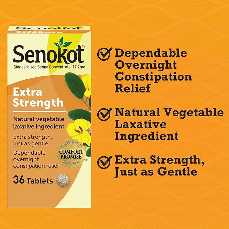 Senokot Extra Strength 36 Count and Vitafusion Fiber Well Sugar Free Fiber Supplement 90 Count - Image 3