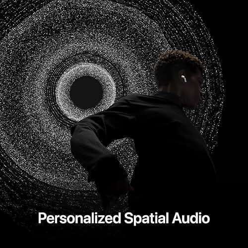Apple AirPods Pro 2 Wireless Earbuds, Active Noise Cancellation, Hearing Aid Feature, Bluetooth Headphones, Transparency, Personalized Spatial Audio, High-Fidelity Sound, H2 Chip, USB-C Charging - Image 7