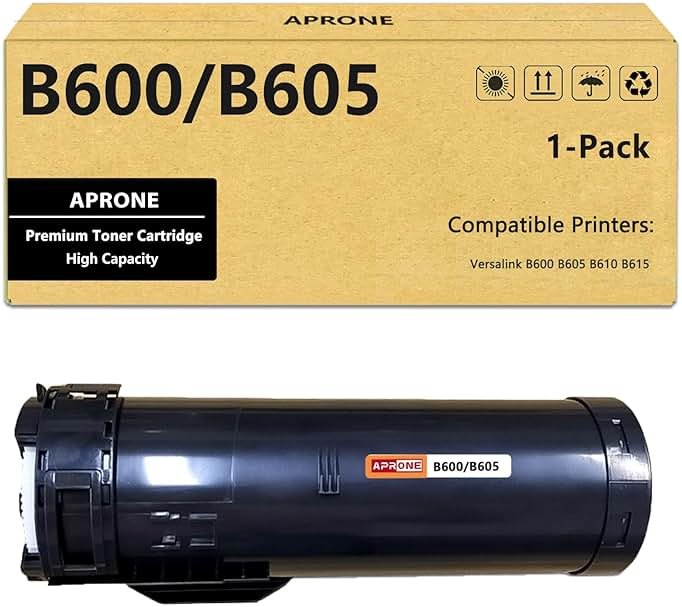 APRONE B600 106R03942 Toner Cartridge Compatible for Versalink B600 for Versalink B600 B605 B610 B615 Printer (Black, 25,900 Pages) - Product Image
