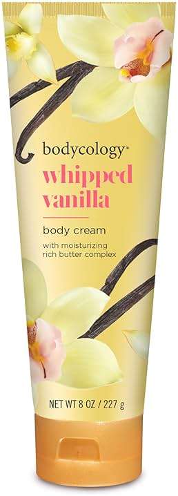 Bodycology Shea Butter Body Cream, Whipped Vanilla, 8 oz - Image 1