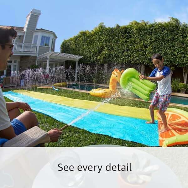 Ring Outdoor Cam Plus, Battery (newest model), Home or business security, Wide-Angle 2K Video with Ring Vision, Low-Light Sight for full-color night vision, Mount-Anywhere Versatility, White - Image 2