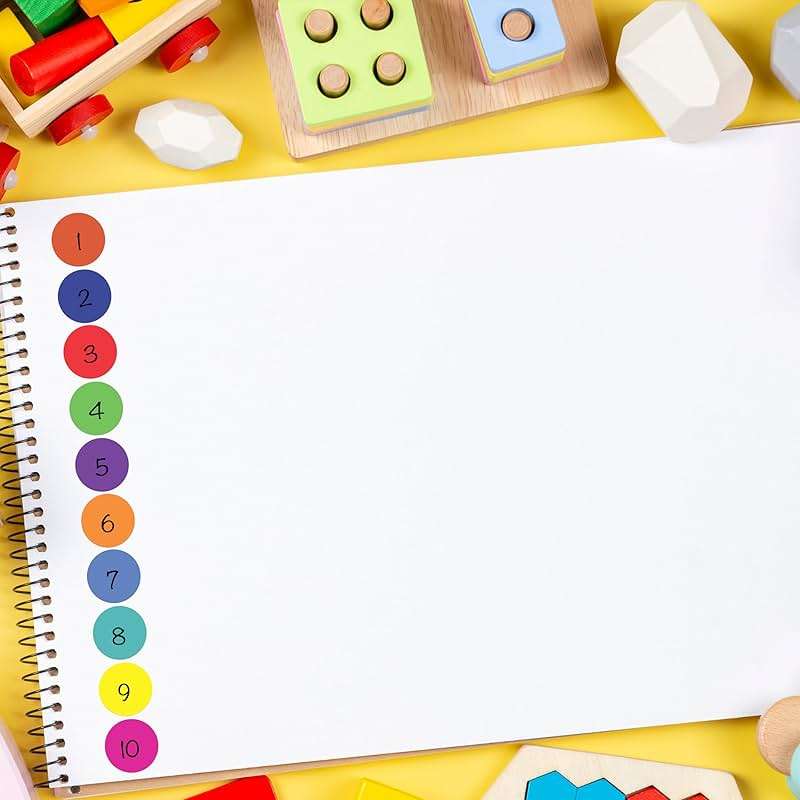 4000 Pcs Color Dot Stickers - 3/4" Round Coded Labels for Organization in Office, Classroom, or Home Teaching Events, Garage Sales & More- Polka Dot Label Stickers. - Image 2