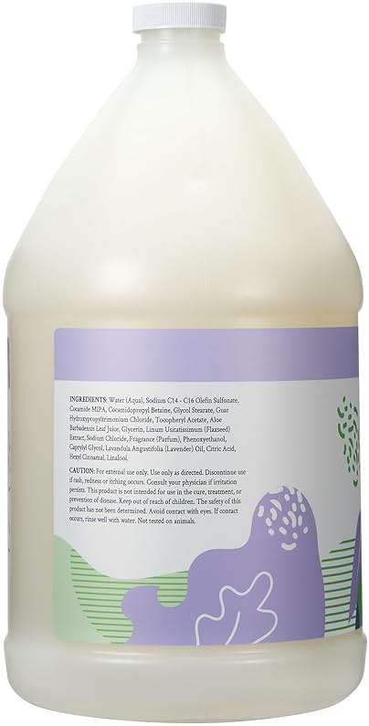 Ginger Lily Farms Botanicals All-Purpose Conditioning Liquid Hand Soap Refill, 100% Vegan & Cruelty-Free, Lavender Chamomile Scent, 1 Gallon (128 fl oz) - Image 3