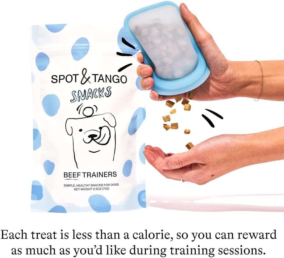 Spot & Tango Beef Liver Dog Training Treats - 100% Beef Liver, Freeze-Dried Dog Snack - Grain & Gluten-Free - for Small, Medium, and Large Dogs - for Puppies Through Seniors - Image 4