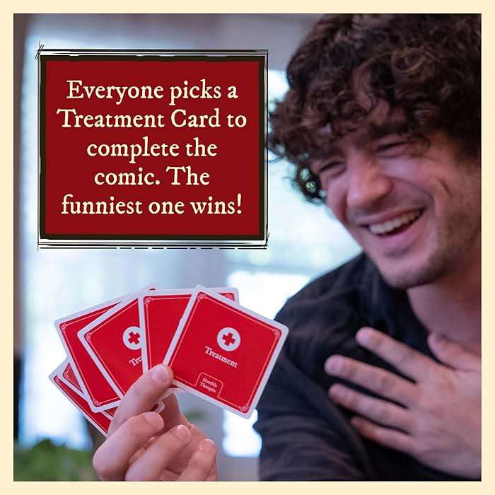 Horrible Therapist: Extra Horrible Edition by Exploding Kittens - A Card Game for 3-8 Players, Ages 17+ - Adult Party Game for Family Night - Image 2
