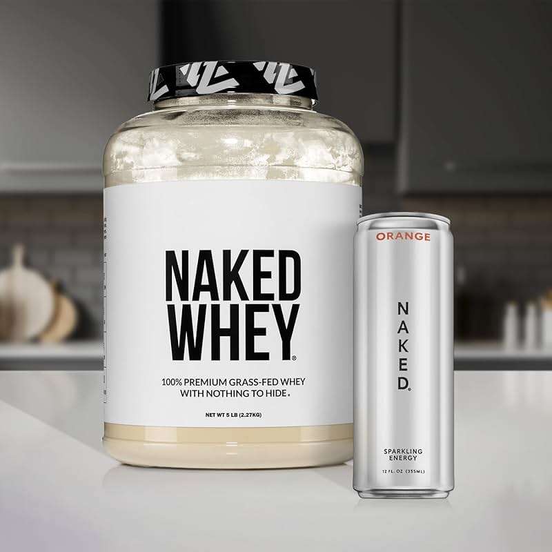 NAKED Whey Chocolate Protein Powder - Only 3 Ingredients - Grass Fed Whey Protein Powder, Organic Chocolate and Organic Coconut Sugar, No GMO, No Soy, and Gluten Free - 24 Servings - Image 8