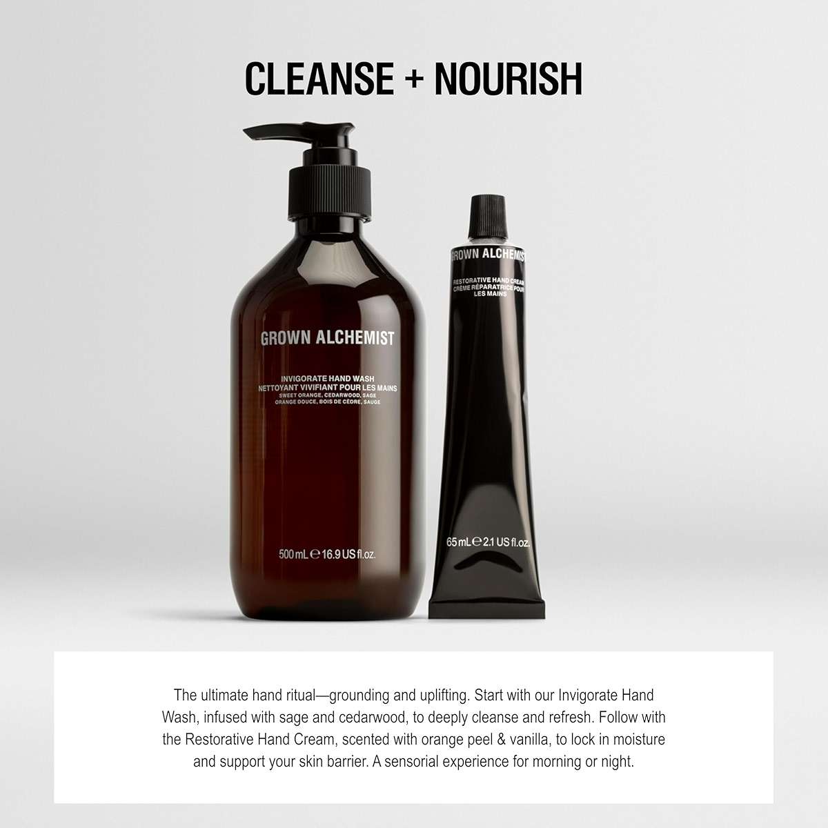 Grown Alchemist Restorative Hand Cream. Vanilla and Orange Peel. Non-Greasy Moisturizer to Nourish and Soften Hands (65ml). - Image 6