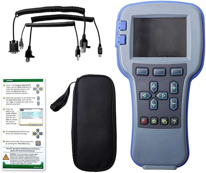 1313-4331 Handheld Programmer, 1313-4431 1313-4401 OEM Dealer Access Level Handset Programmer, Universal Diagnostic & Programming Tool for Curtis Controllers, Compatible with Forklifts, Golf Carts AWP - Image 1