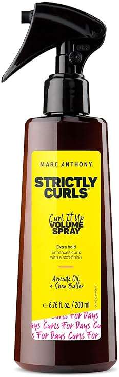 Marc Anthony Curl Cream & Volume Spray Bundle - Coconut Oil & Shea Butter Anti-Frizz Biotin Detangling Cream, Avocado Oil & Shea Butter Volume Boost Spray - Image 5