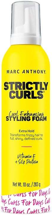 Marc Anthony Strictly Curls Shampoo 3X Moisture & Curl Enhancing Foam Extra Hold for Defined, Frizz-Free Curls - Image 5