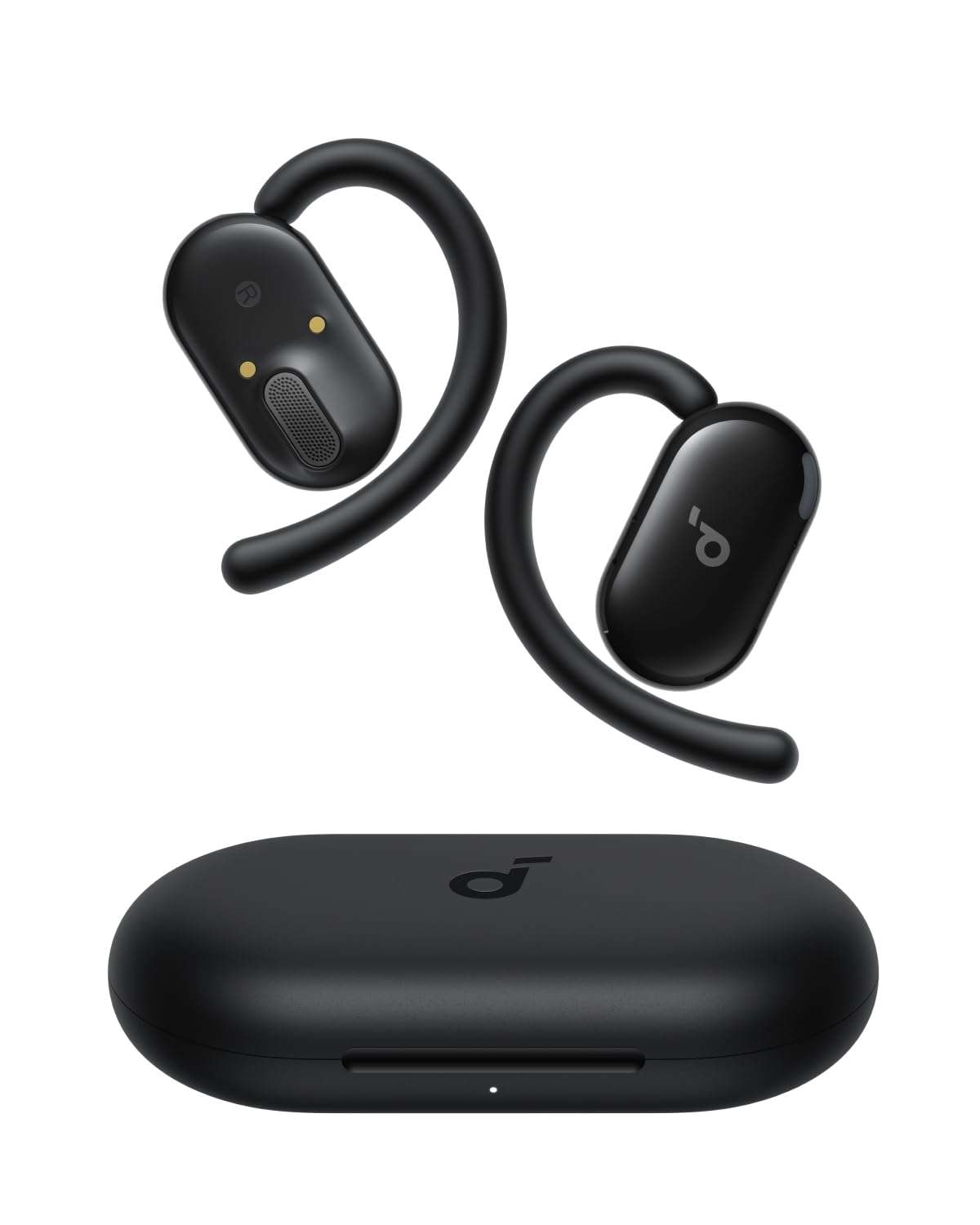 Soundcore V20i by Anker Open-Ear Headphones, Adjustable Ear Hooks, Ultra-Comfort, Snug Fit, Powerful Sound, Clear Calls, IP55, 36H Playtime, Bluetooth 5.4 Wireless Earbuds, Multipoint Connection - Image 1