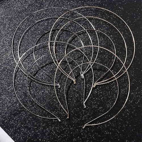 YuanHolumid Silver 3layer Halo Crown Headband Goddess Headpiece Multi-layer Hair Crown DIY Metal Base Hair Hoops Accessories for Women Beauty and Personal Care - Image 3
