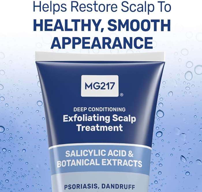 MG217 Deep Conditioning Salicylic Acid Scalp Care for Psoriasis, Exfoliating and Hydrating Formula, Sulfate-Free, Paraben-Free, Cruelty-Free, Fragrance-Free, 6 fl oz - Image 4