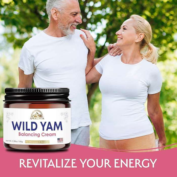 ANGELYCIA Organic Wild Yam Cream for Hormone Balance - Natural Support for Menopause, Perimenopause & PMS Relief - Pure Wild Yam Root Extract Estrogen-Free Balancing Cream for Women - 2 oz - Image 3