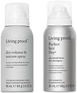 Living Proof Travel Size Advanced Clean Dry Shampoo + Dry Volume & Texture Spray Bundle ($37 Value) - Image 1