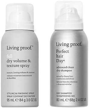 Living Proof Travel Size Advanced Clean Dry Shampoo + Dry Volume & Texture Spray Bundle ($37 Value) - Product Image