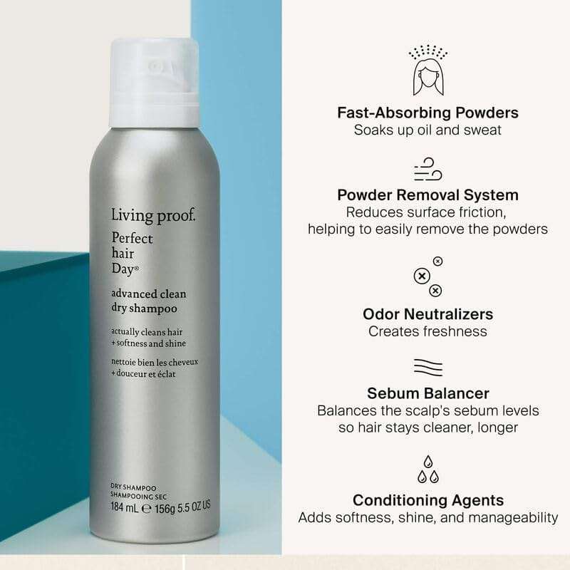 Living Proof Travel Size Advanced Clean Dry Shampoo + Dry Volume & Texture Spray Bundle ($37 Value) - Image 5