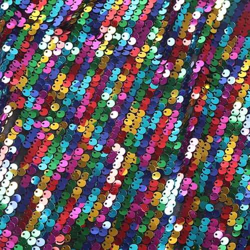 WELAKEN Girls Sequin Sweatshirt Kids Sparkle Crewneck Long Sleeve Pullover Tops - Image 6