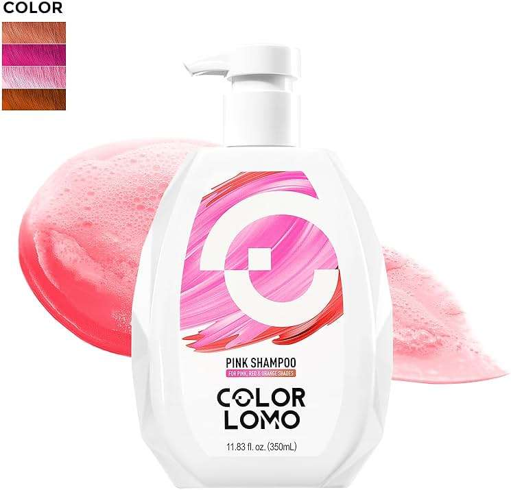 COLORLOMO Ultra Color Safe Shampoo | Help Prevent Fading & Provide Subtle Color Replenishment | Prolong Color Vibrancy and Enhance Shine | Vegan & Cruelty-Free Formula | For Pink Color Treated Hair - Image 8