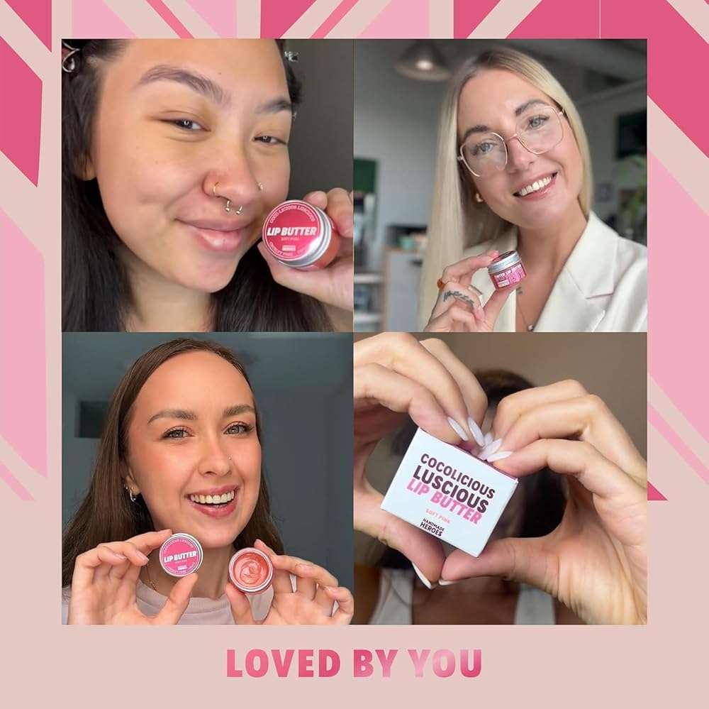 100% Natural Tinted Lip Butter Sleeping Lip Mask Clean Petroleum Free Lip Moisturizer and Conditioner for Dry Lips Intensive Lip Balm and Lip Therapy Skin Care with Mango butter (Light Pink) - Image 6