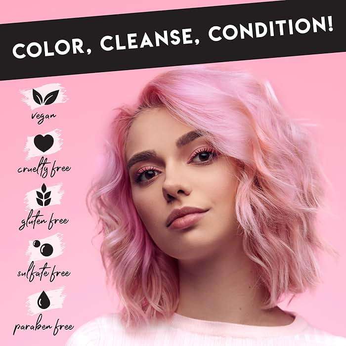 Color Lux Color Cleansing Conditioner, Rose Gold, 3-in-1 Color Depositing Formula, Vegan, Sulfate-Free, Paraben-Free, 8.25 oz - Image 6