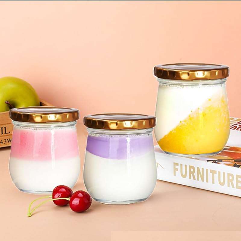 WRINGKIT 40 Pack Glass Mason Jars, 6 Oz Small Jam Canning Jars with Airtight Lids, Clear Mason Spice Jars for Pudding, Jelly, Honey, Sauces, Yogurt - Image 7