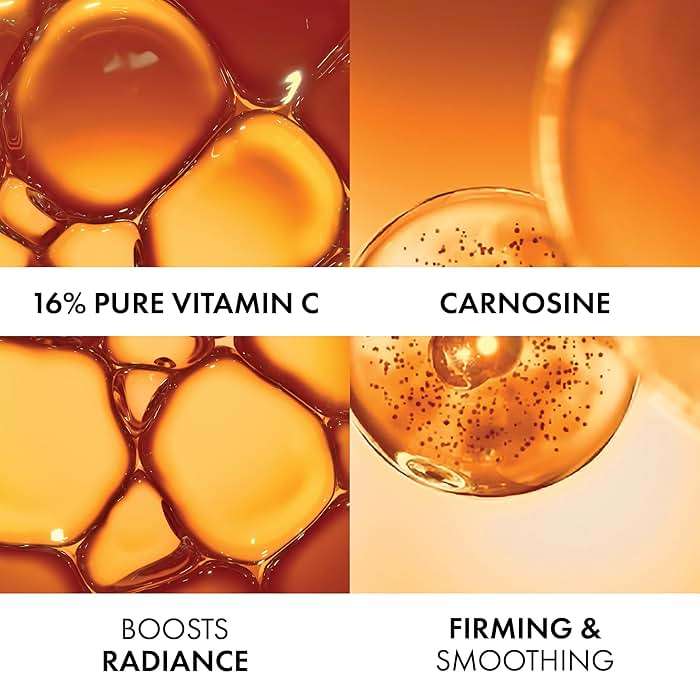 Vichy LiftActiv Vitamin C Serum For Face, Brightening Serum With Pure Vitamin C + Hyaluronic Acid + Vitamin E, Reduces Fine Lines, Smooths Skin Texture, Improves Radiance, Anti Aging - Image 4