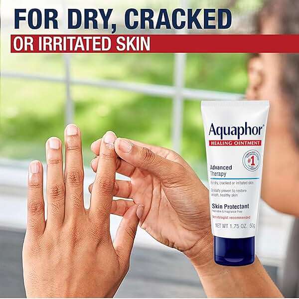 Aquaphor Skin Care Set, Healing Ointment & Lip Repair Sticks, Multi-Purpose Moisturizer for Dry Skin & Chapped Lips, 3x1.75 Oz Tube + 4x0.17 Oz Stick - Image 2