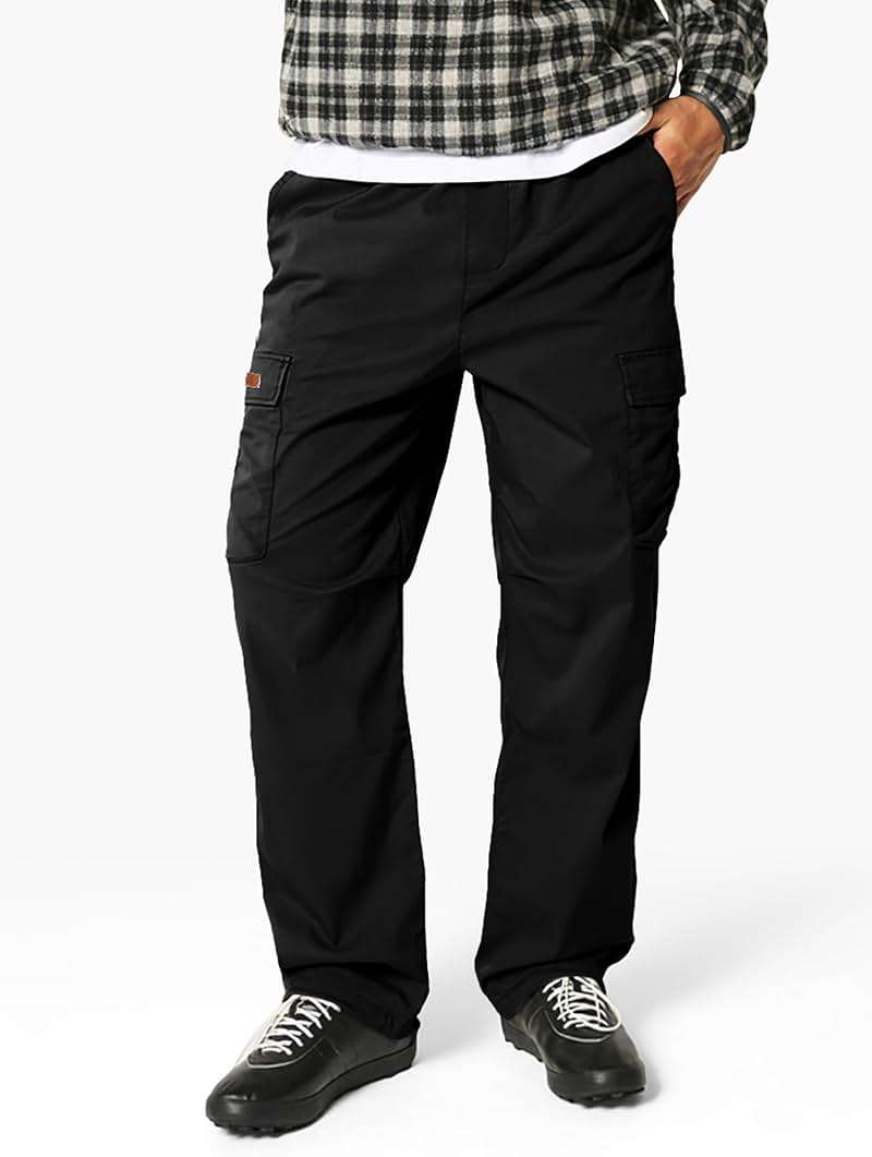 HOTake Men's Casual Cargo Sweatpants Waist Drawstring Joggers Hiking Tactical Pants for Men with Pockets - Image 7