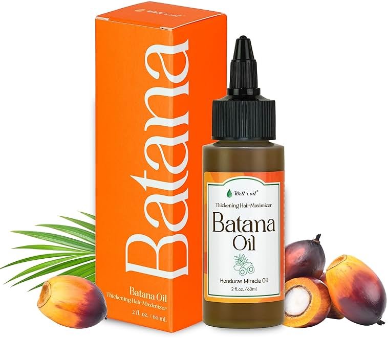 Well's Oil Batana Oil | 2 fl. oz. | 100% Natural | Strengthens, Hydrates & Nourishes | For All Hair Typess (2 fl. oz. / 59 ml) - Product Image