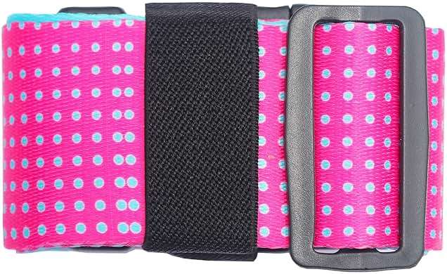 XioioiX Luggage Straps for Suitcases TSA Approved Easy Pack Organized Suitcase Strap, Luggage Strap, Luggage Belt Strap, Bag Straps for Luggage. Buckle Straps Travel Accessories (Gradient Dot) - Image 5
