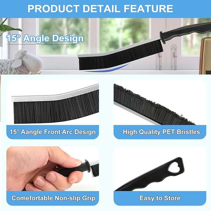 Dfacio 11Pcs Crevice Cleaning Brush Set, Hard Bristle Cleaning Supplies for Kitchen, Bathroom, Corner, Grout, Sink, Cup, Teapot, Bottle, Blender - Image 2