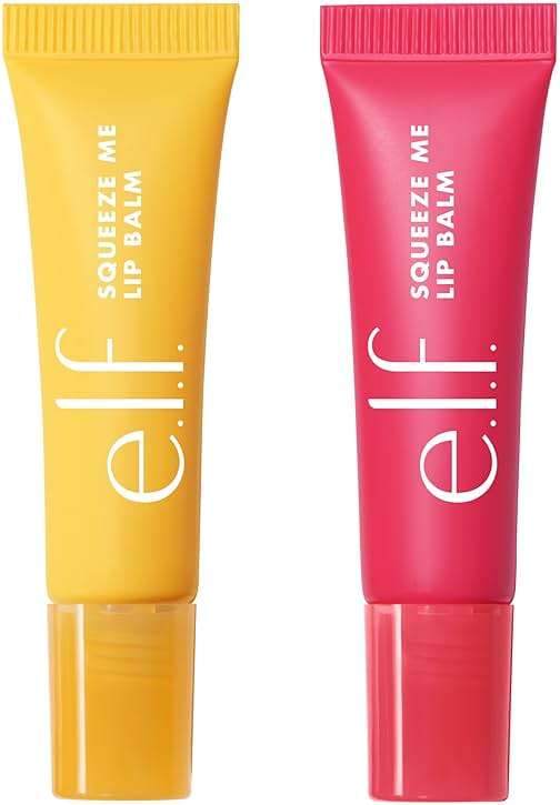 e.l.f. Squeeze Me More Lip Balm Duo, Moisturizing Balm For A Sheer Tint Of Color, Made With Hyaluronic Acid, Vegan & Cruelty-Free, Mango & Watermelon - Image 6