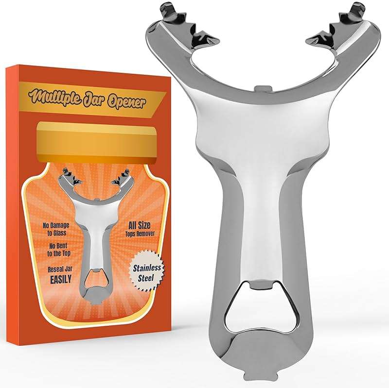 Mason Jar Opener, Vintage Canning Lid Opener, No dents or Damage Jar Lid Opener, Multi-purpose Easy Twist Jar Open Tool for Pickling and Jarring Fans - Image 9