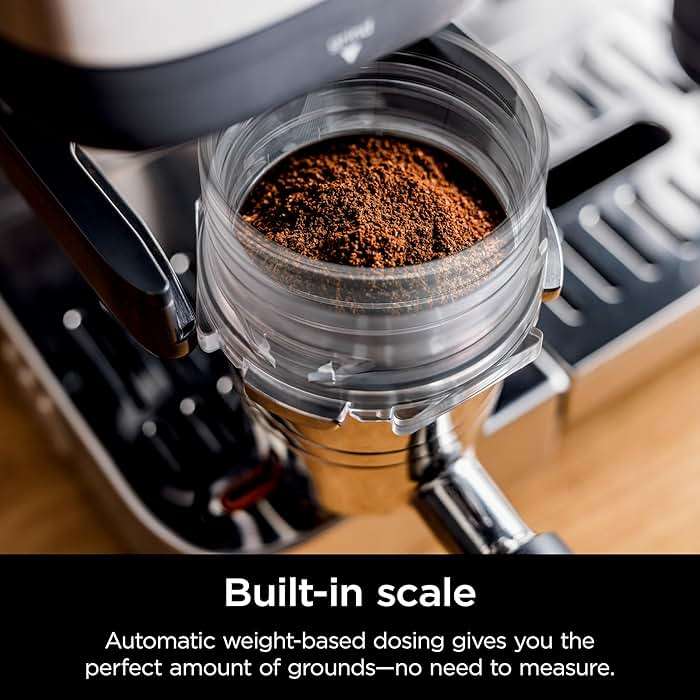 Ninja Luxe Café Premier 3-in-1 Espresso Machine, Drip Coffee, & Rapid Cold Brew | Built-in Coffee Grinder, Hands-Free Milk Frother, Assisted Tamper for Cappuccinos & Lattes | Stainless Steel | ES601 - Image 8