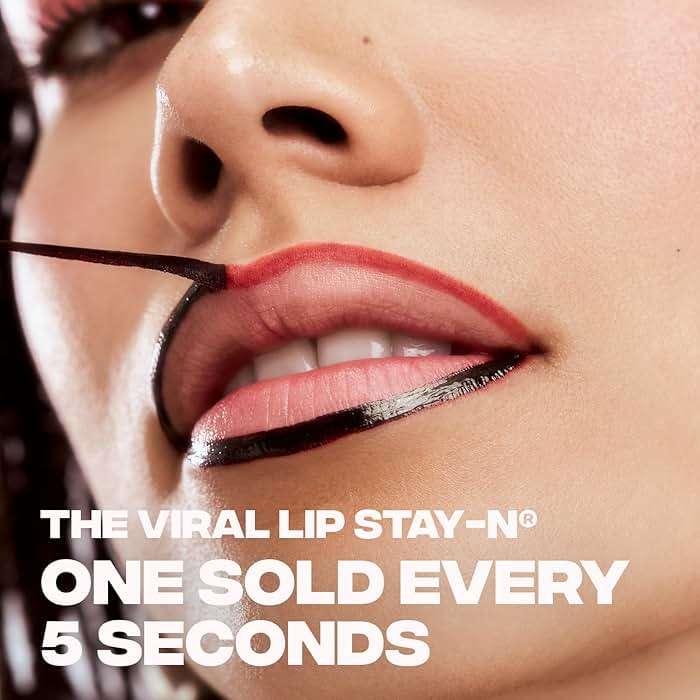 Sacheu Lip Liner STAY-N Peel Off Lip Stain — Long Lasting Waterproof Lip Tint with Hyaluronic Acid & Vitamin E — Transfer Proof Matte Finish, Vegan & Cruelty-Free (getREDy) - Image 3
