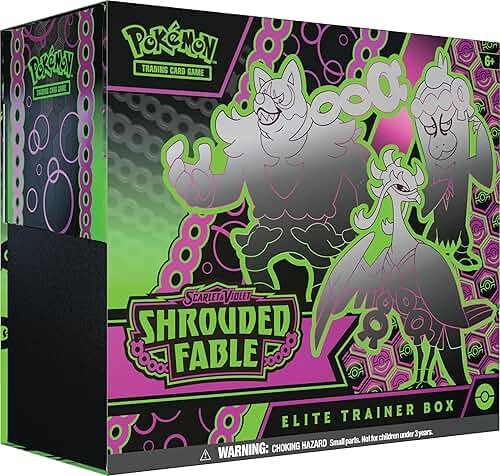 Pokemon TCG: Scarlet and Violet Shrouded Fable Elite Trainer Box - Product Image