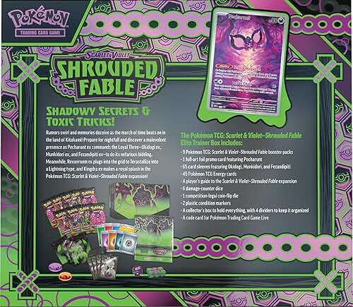 Pokemon TCG: Scarlet and Violet Shrouded Fable Elite Trainer Box - Image 6