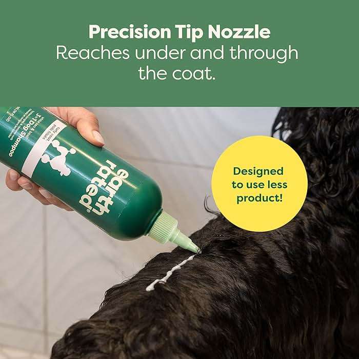 Earth Rated Dog Detangler Shampoo & Conditioner, Hypoallergenic 3-in-1 for Dogs & Puppies, Deodorizing, 98.5% Natural Origin Ingredients, for Doodles & Poodles, 16 oz - Image 8