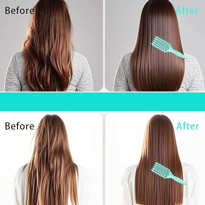 AROX MATI Hair Brush, Curly Hair Brush, Vented Shaping and Defining Curls for Women, Ideal for All Hair Types - Image 5