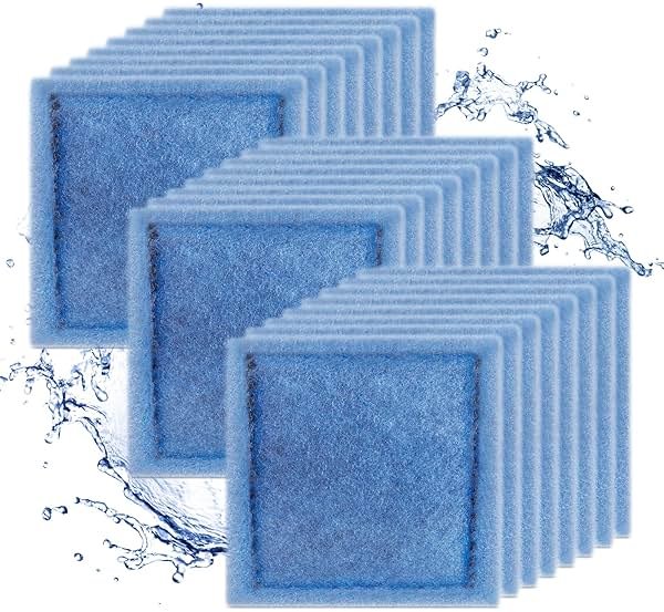 24 Pack Rite-Size C Filter Cartridges Compatible with Marineland Penguin PRO Power Filters 275/375 & Original Penguin Power Filters 200/350 - Rite-Size C Replacement Filter Cartridges - Product Image