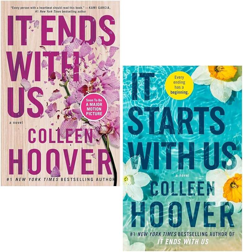 The Colleen Hoover Bestselling 2 Book Collection - It Ends with Us and It Starts with Us - Image 1