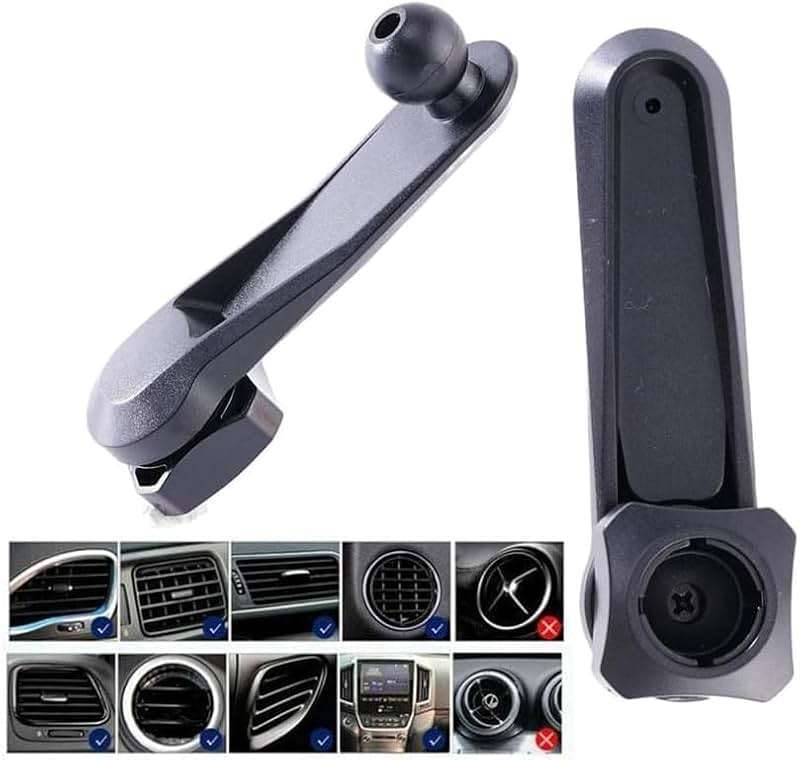 Black 17mm Ball Magnetic Car Phones Magnet Mount Extension Universal Smartphone Cell Stand Phones Br Support Mobile GPS O8d1, Cell Phone Automobile Cradles Accessories Smartphones and Tablets - Image 3
