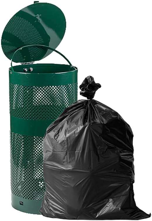 Mutt Mitt® Heavy Duty Can Liners for Dog Waste Station Cans - 27" x 33" = 10-gallon capacity - 200 can liners on 8 rolls with 25 liners per roll - Image 2