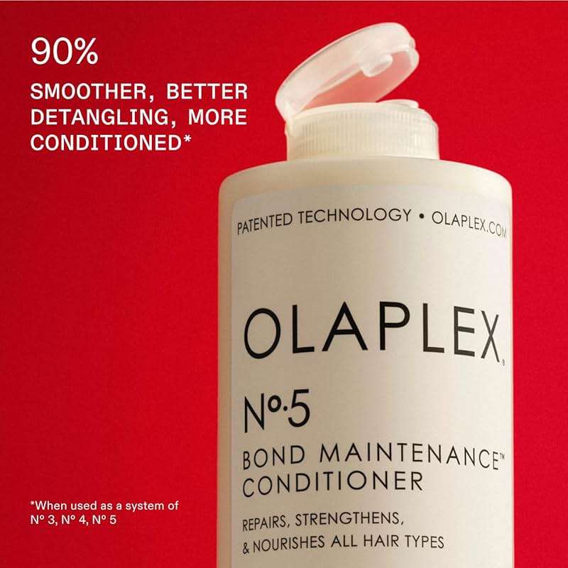 Olaplex Wash and Shine Hair Kit: No. 4, 5, 7, Shampoo & Conditioner Set to Cleanse, Hydrate, & Control Frizz Up to 72 Hours, Bonding Oil for Shine & Protect, For All Hair Types - Image 5