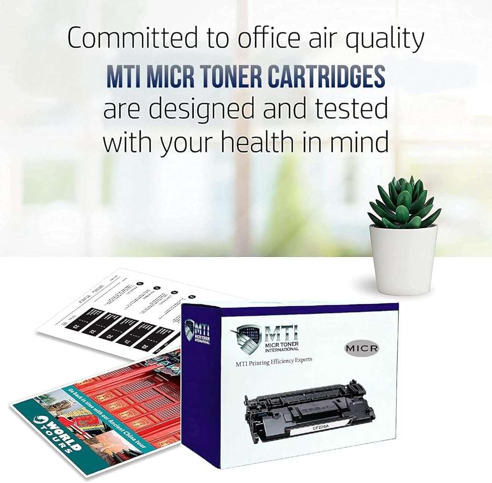 Renewable Toner 58X MICR Compatible Replacement for HP 258X CF258X Laser Jet M404 M404dn M404dw M404n MFP M428 M428fdn M428fdw High Yield Check Printer Cartridge (with New Chip) - Image 4