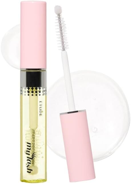 ETUDE My Lash Serum without prostaglandin, Eyelash Strengthening Formula with Biotin, Ginger extract for Lash health and growth, Non-sticky Mascara Serum, Vegan Certified (0.3 Fl Oz) - Product Image